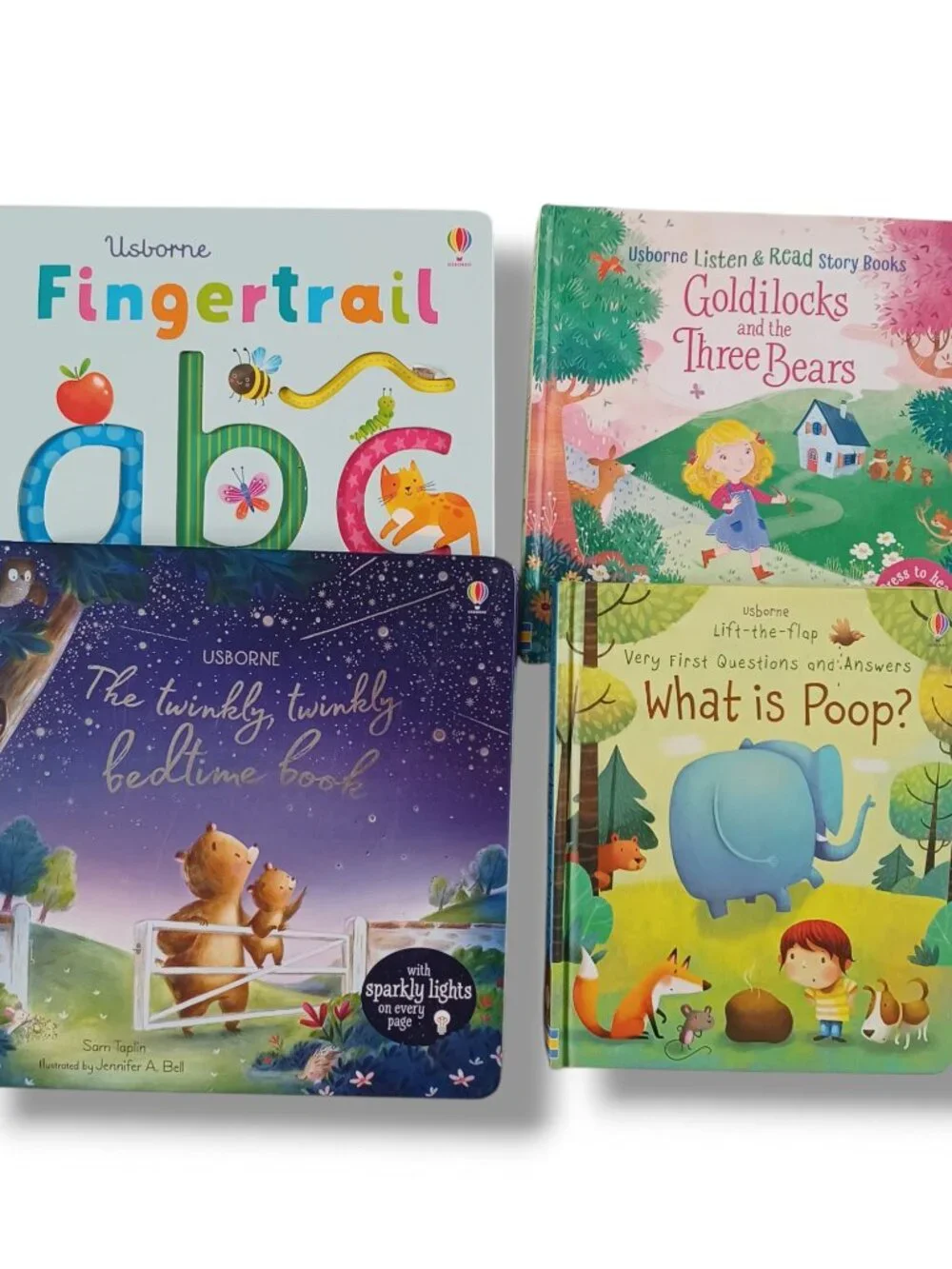 Lot Of 4 Usborne Children's Books Little Kids Preschool Toddler Kindergarten